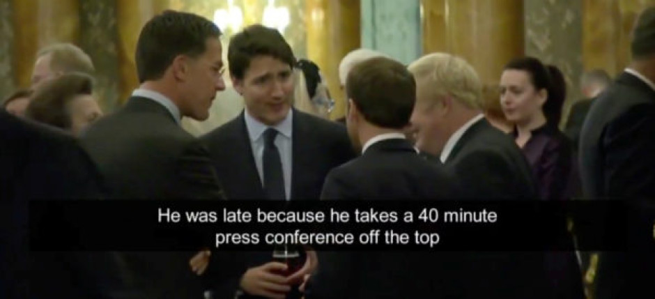 Trudeau, Macron, Johnson y Rutte, ¿se burlaron de Trump?