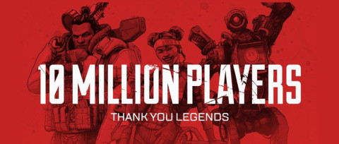 Apex Legends llega a los 10 millones de usuarios en 72 horas