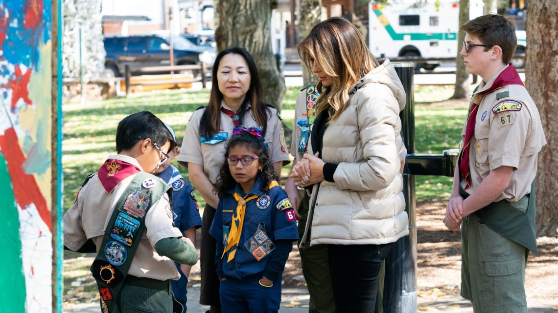 Melania viaja a Wyoming para promover “Be Best”