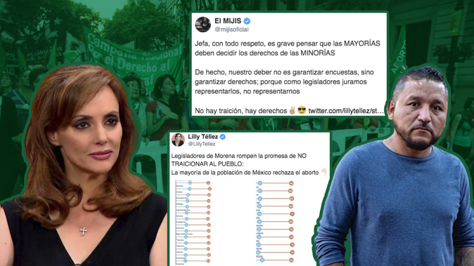 El Mijis y Lilly Téllez encienden las redes