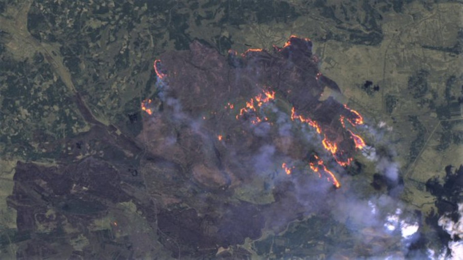 Ucrania asegura que los incendios en Chernóbil están controlados
