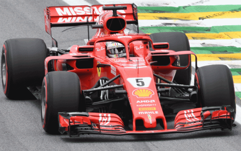 Vettel es primero en las terceras pruebas en Sao Paulo