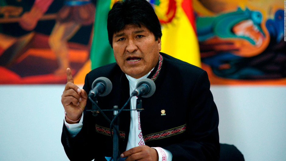 Evo Morales rechaza ultimátum para renunciar