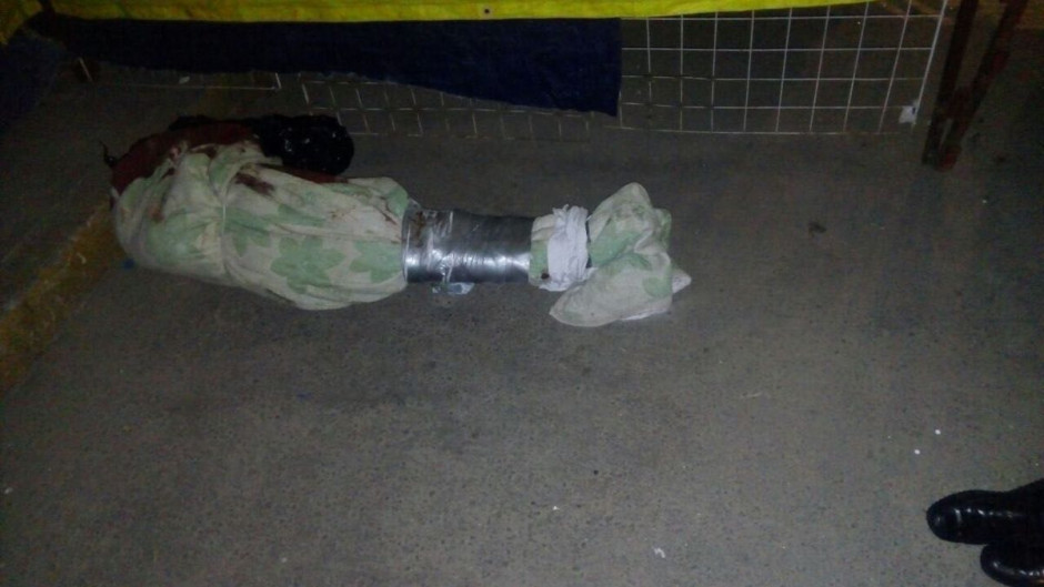 Encuentran a un hombre muerto y encobijado en Tepito