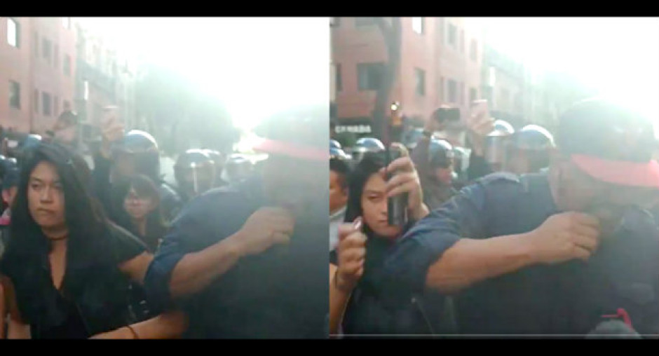 Joven intente agredir gravemente a periodista