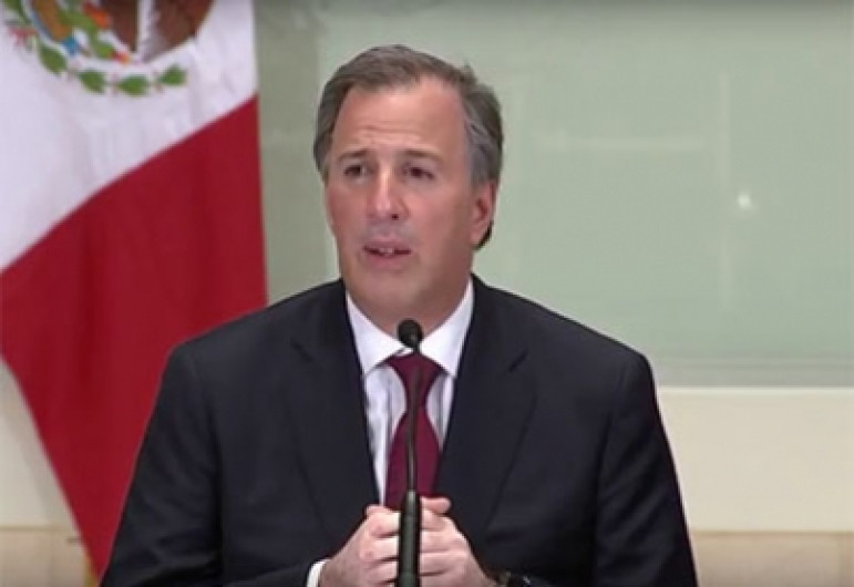 México y EU acuerdan trabajar por región competitiva: Meade