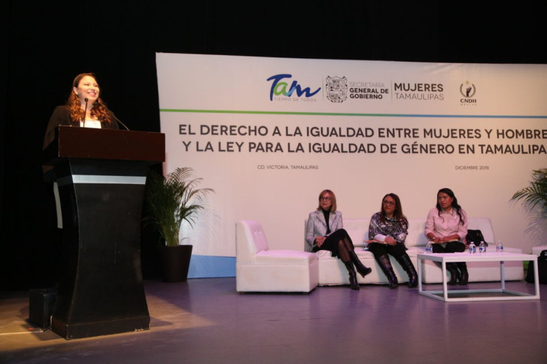 Igualdad entre hombres y mujeres, en la agenda tamaulipeca