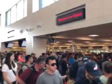 Se cae sistema de Aduanas y Protección Fronteriza en aeropuertos de EU