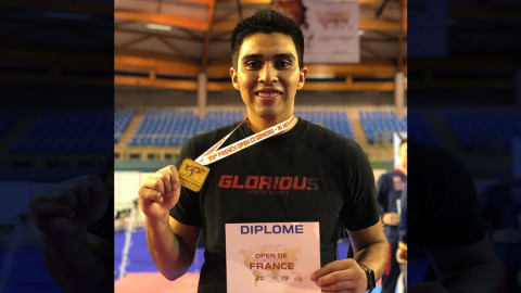 Gana Bryan Salazar oro en Open de Francia