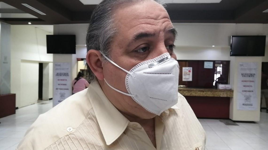 Extreman medidas preventivas en la presidencia municipal de Matamoros por casos positivos de Covid-19