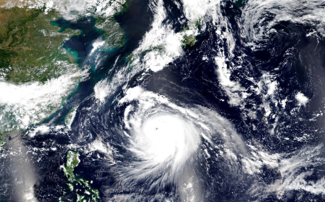 Tifón "Haishen" se dirige al suroeste de Japón 