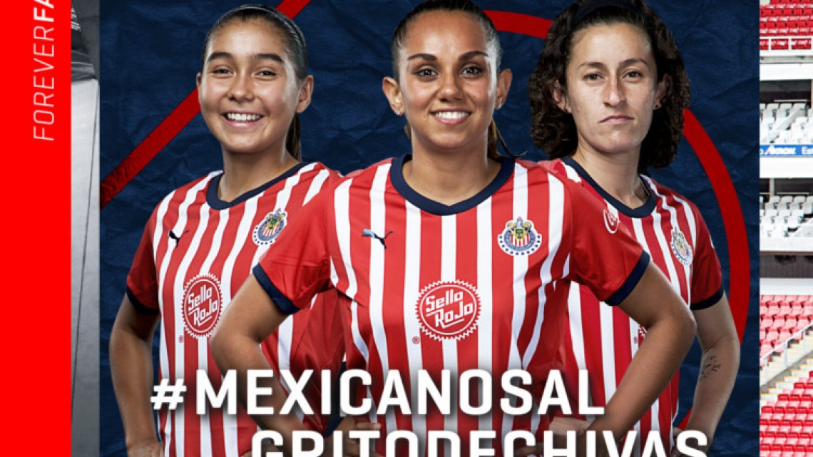 ¡Mira los nuevos uniformes de Chivas!