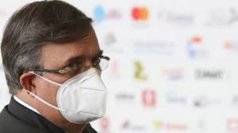 Marcelo Ebrard da negativo a la prueba de Covid-19