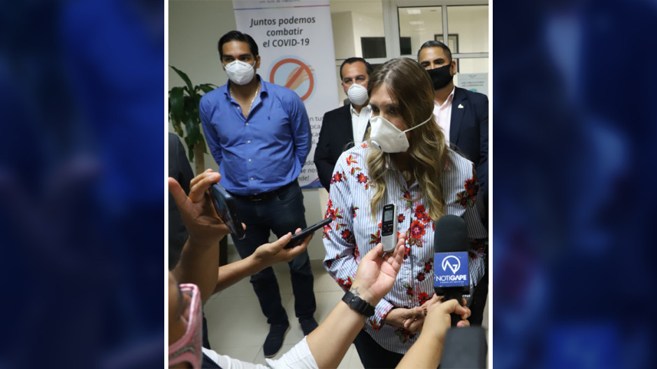 Exhorta Alcaldesa a cumplir medidas sanitarias ante COVID-19