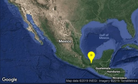 Registran sismo de 5.4 en Veracruz