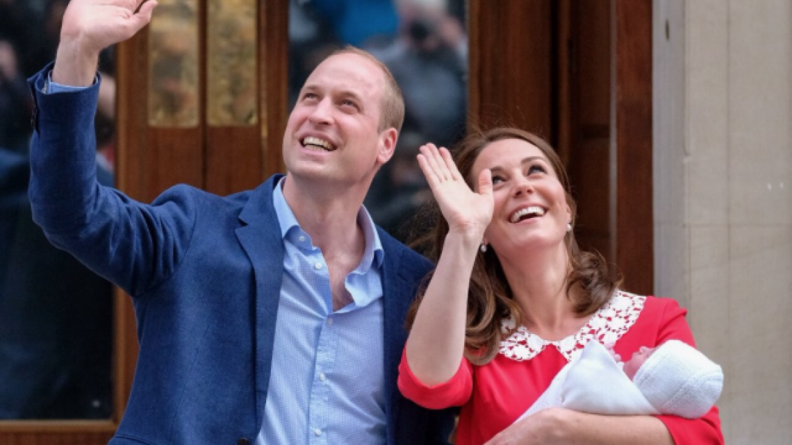 Kate y William presentan a su tercer bebé