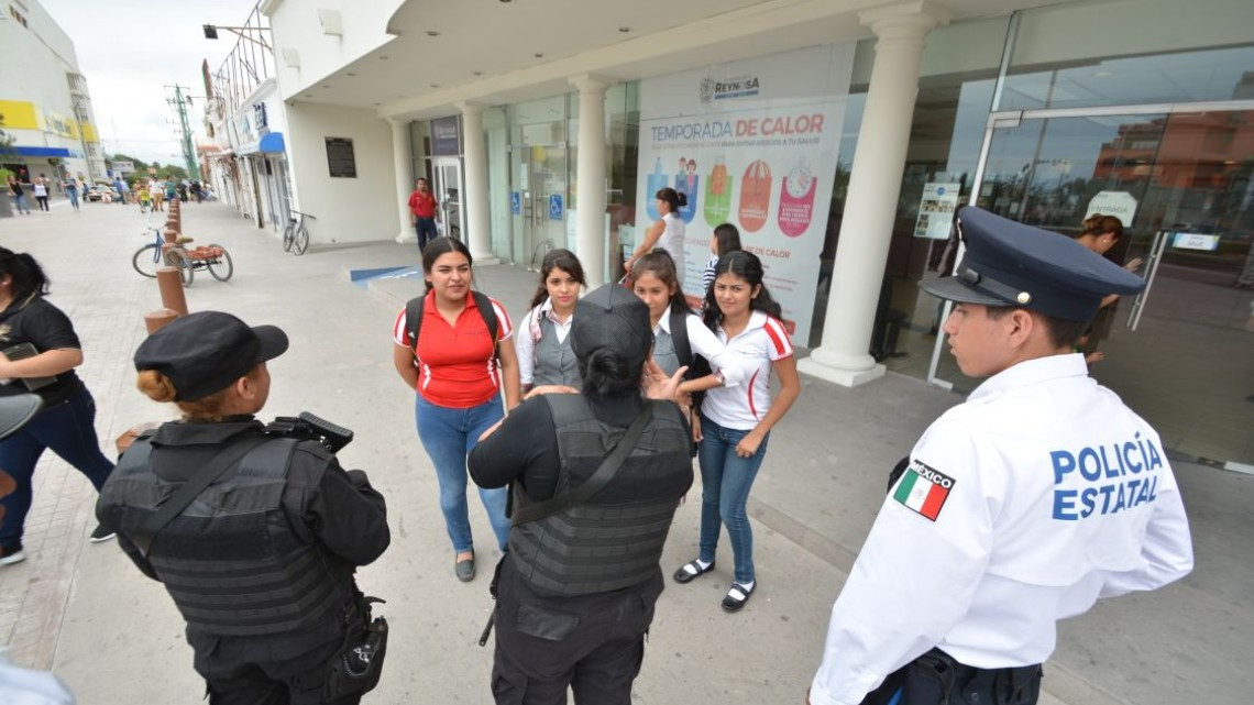 Realiza Policía de Proximidad recorridos peatonales y patrullaje