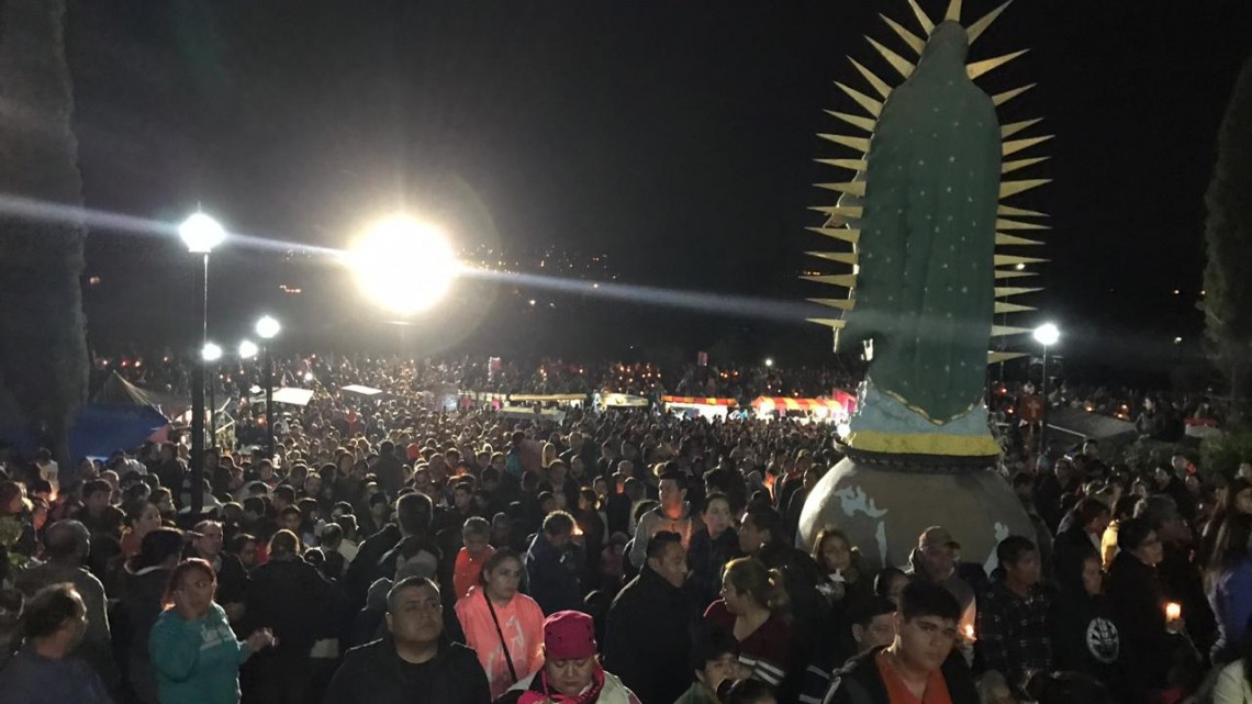 Victorenses festejan a la morenita del Tepeyac