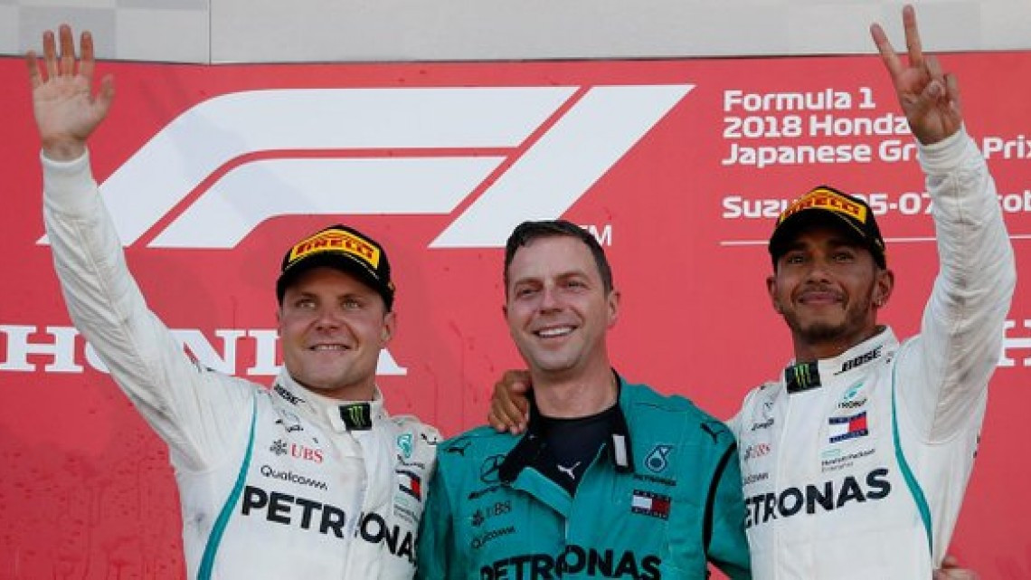 GP de Japón para Lewis Hamilton, Checo Pérez termina en séptima posición