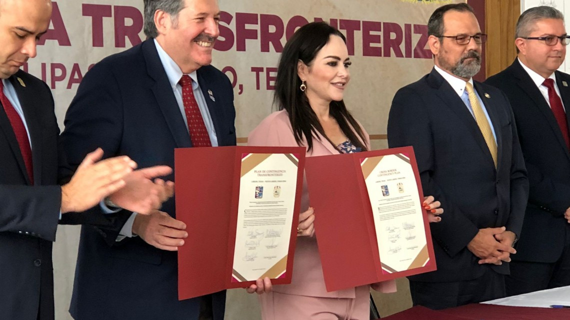 Nuevo Laredo y Laredo, Texas acuerdan plan binacional de emergencia ante desastres