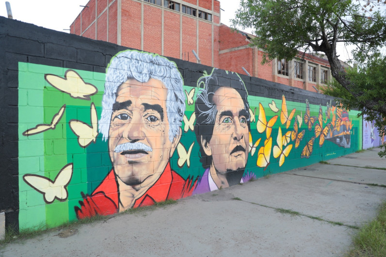 Artistas locales embellecen imagen urbana de Nuevo Laredo con sus murales