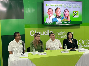 Maki Ortiz llama a votar por primera presidenta de México