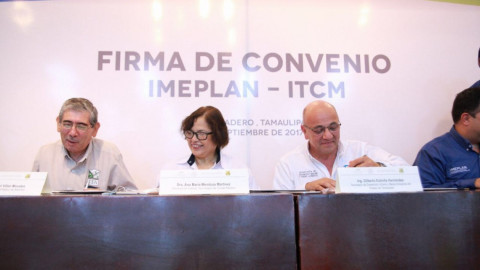Firman convenio IMEPLAN-Instituto Tecnológico