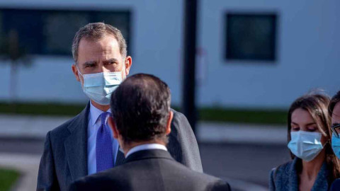 El rey de España, en cuarentena por contacto con persona con COVID-19