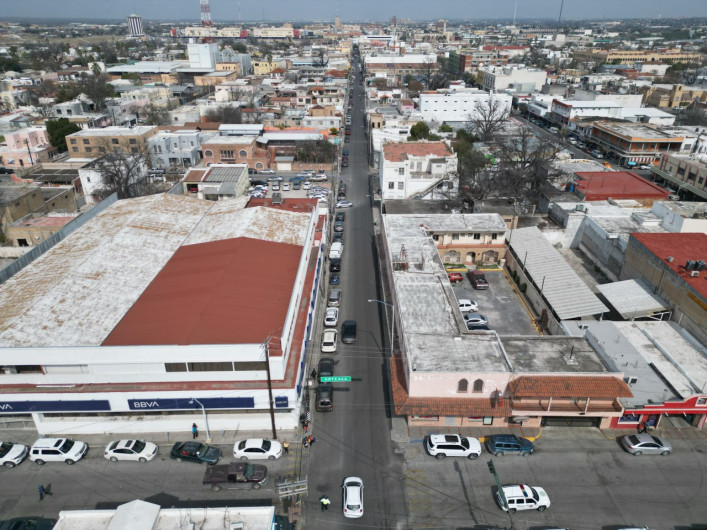 Fortalece gobierno municipal  infraestructura sanitaria y vial en sector centro de la ciudad 