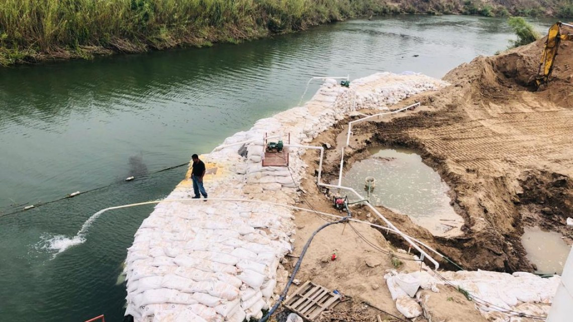 Sueltan agua de presa Anzaldúas y crece el nivel del río Bravo por unas Horas: JAD