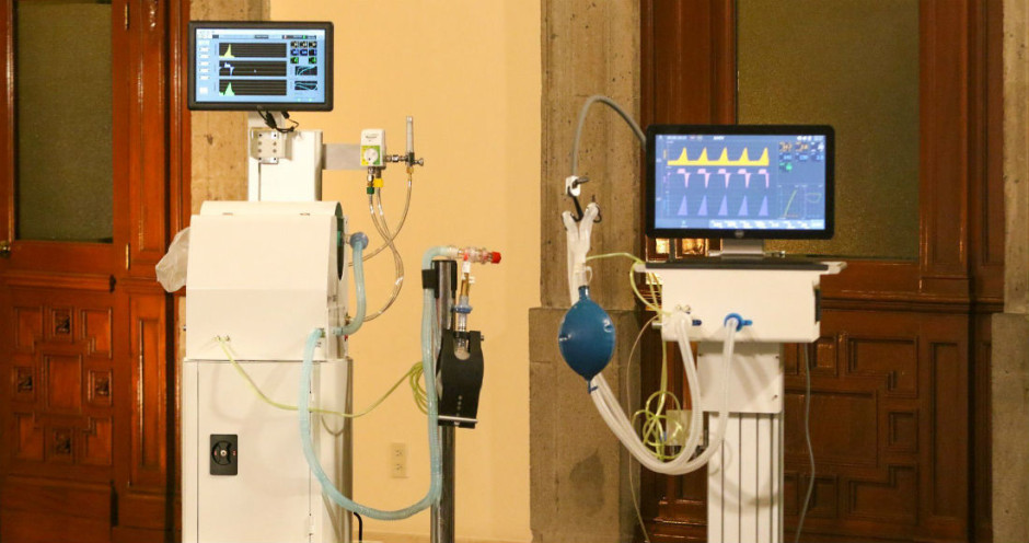 Presentan Conacyt ventiladores contra el COVID-19