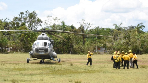 Mil 300 hectáreas dañadas por incendio en Sian Ka’an