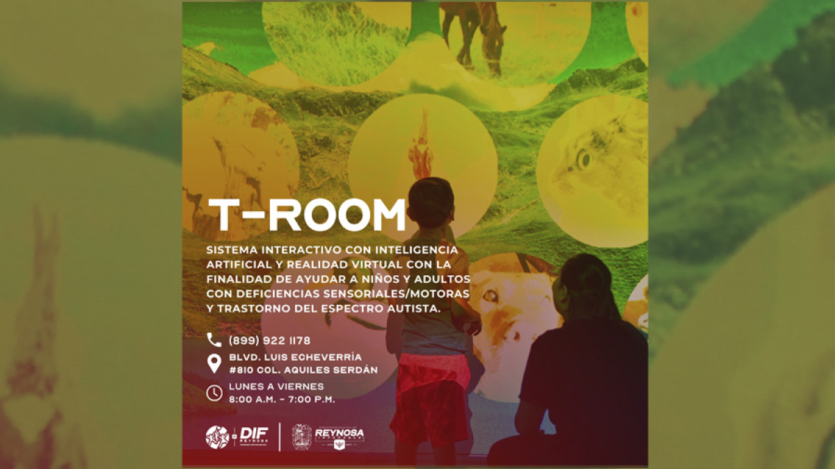 Cuenta CRI del DIF-Reynosa con innovación en T-Room