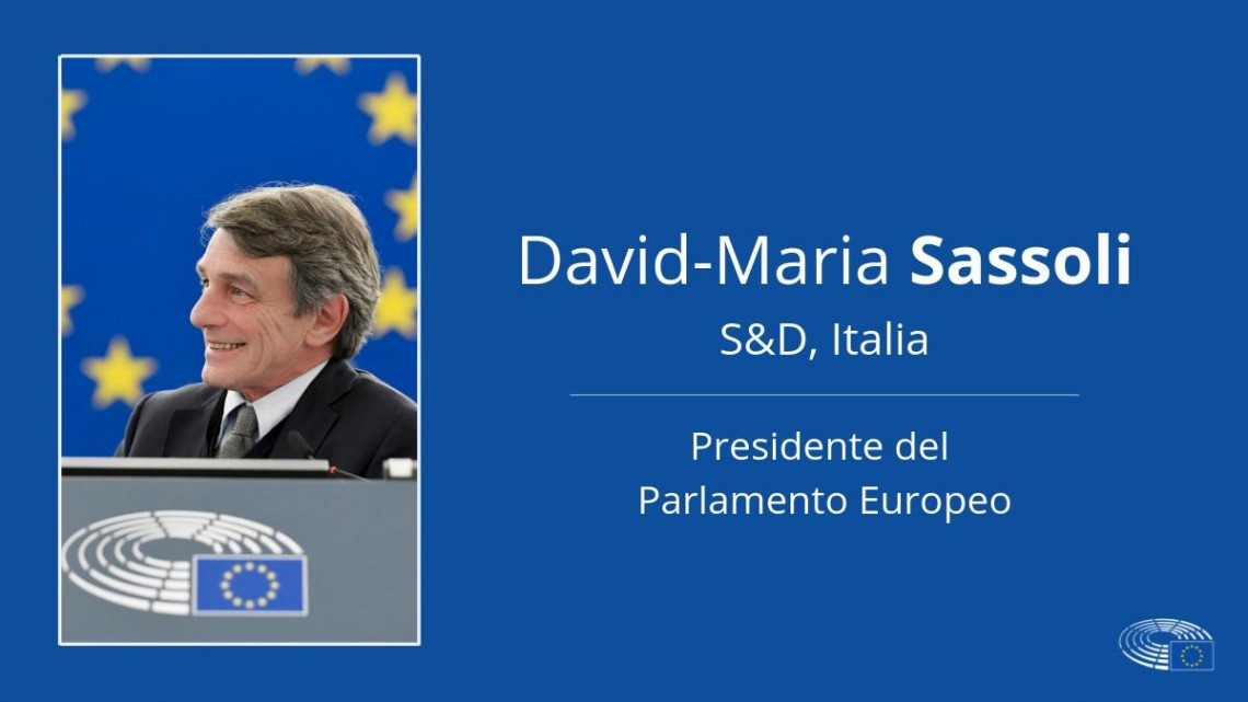 David Sassoli elegido nuevo presidente del Parlamento Europeo