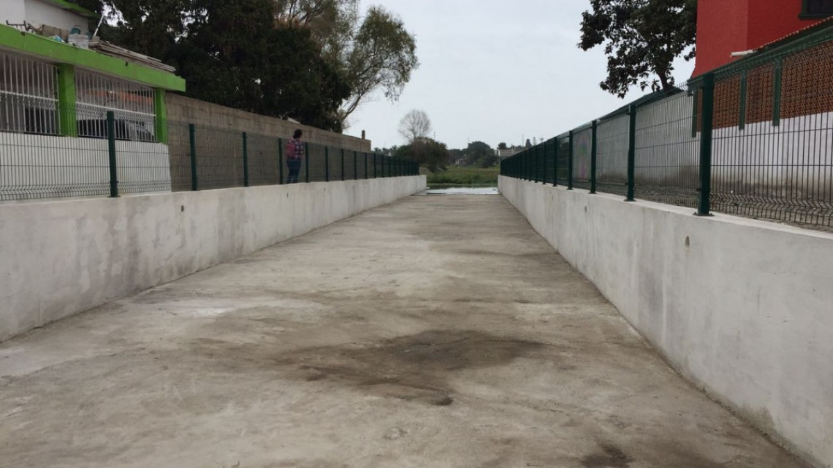 Entrega alcalde dren pluvial con un costo de un millón y medio de pesos