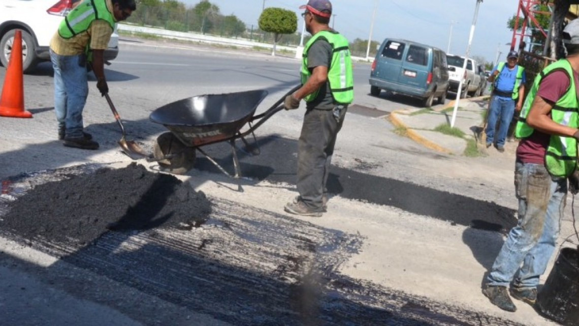Bacheo y Pavimentación no se detienen a pesar de la pandemia