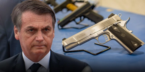 Modifican decreto para portación de armas en Brasil