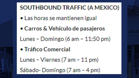 Reabren cruce de vehículos en Puente Pharr