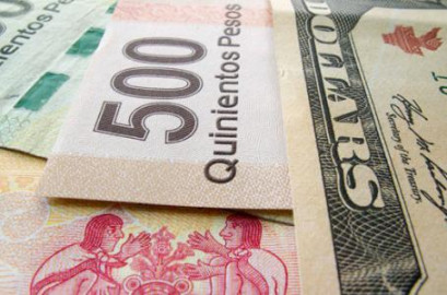 Se aprecia el peso mexicano ante el dólar