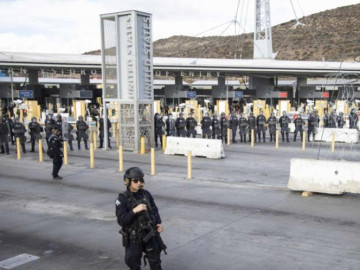 Cierran Garita de San Ysidro-Tijuana