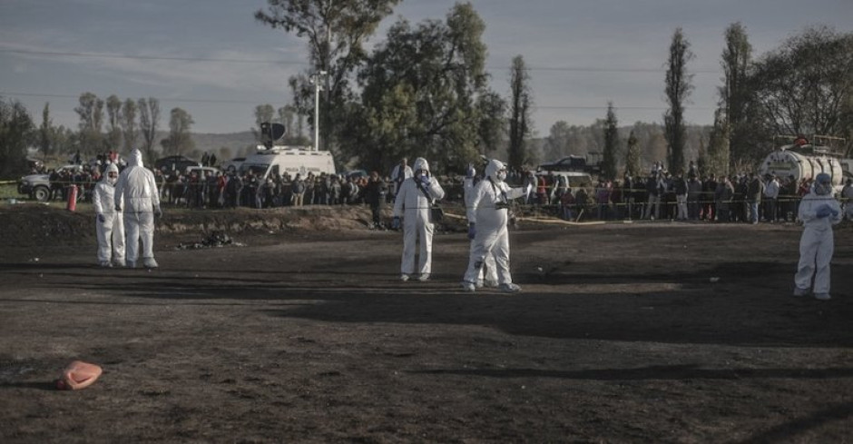 Van 122 muertos por explosión en Tlahuelilpan