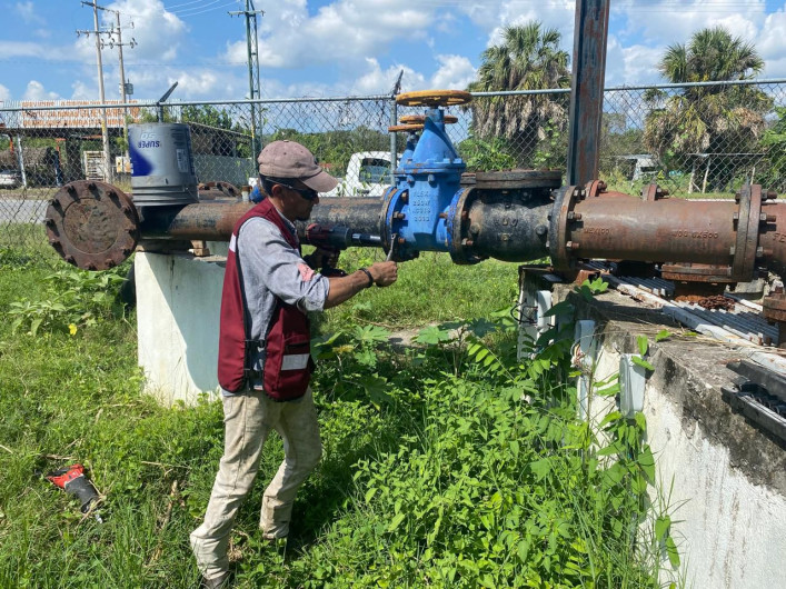 Impulsa Gobierno de Tamaulipas infraestructura hidráulica en Ocampo