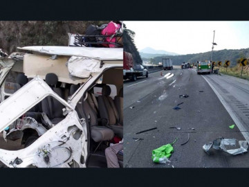 Tres muertos por accidente en la México-Querétaro