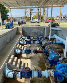 Programa COMAPA mantenimiento a tanque Buenavista