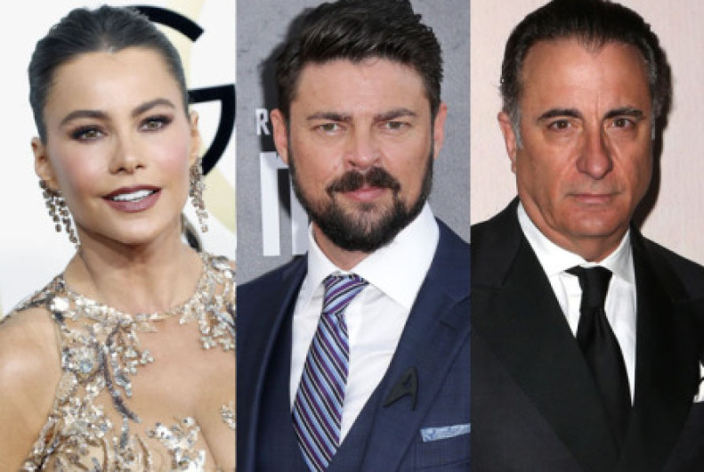 Sofía Vergara y Andy García juntos en la cinta "Bent"