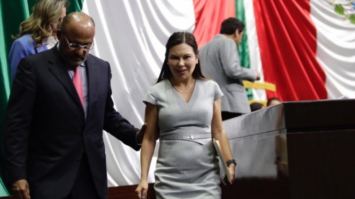 Laura Rojas va como presidente de la Cámara de Diputados,