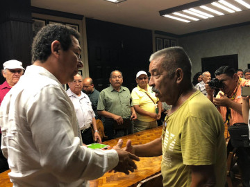 Acuerda alcalde brindar apoyo a jubilados