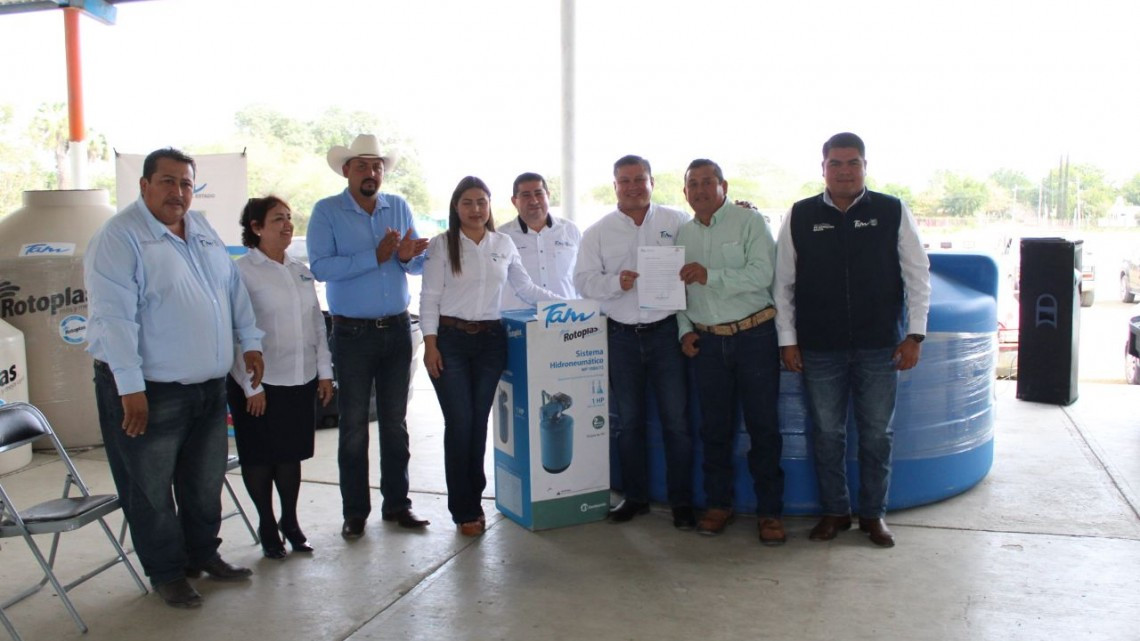 Entrega Gobierno de Tamaulipas subsidios en Antiguo Morelos