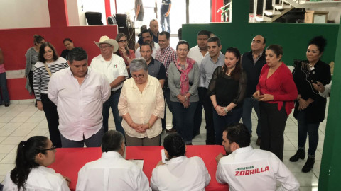 Se registran candidatos a dirigencia municipal del PRI 2020-2023