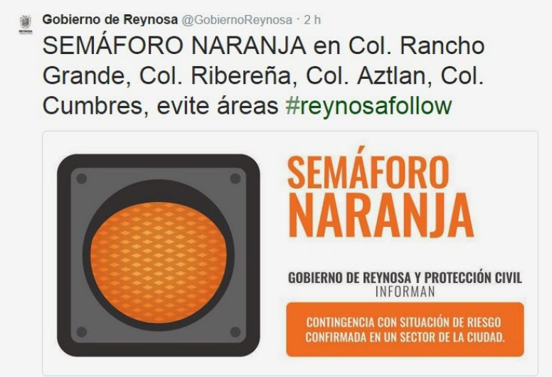 Cede Reynosa emisión de semáforos de seguridad a CESP